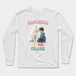 Samoyed, Friendship, the most adorable best friend gift to a Samoyed Lover Long Sleeve T-Shirt